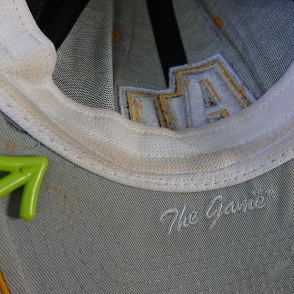 Panthers Cap Black AU Hat Baseball 7 3/8 Yellow Embroidered Logo The Game Pro - Picture 16 of 16